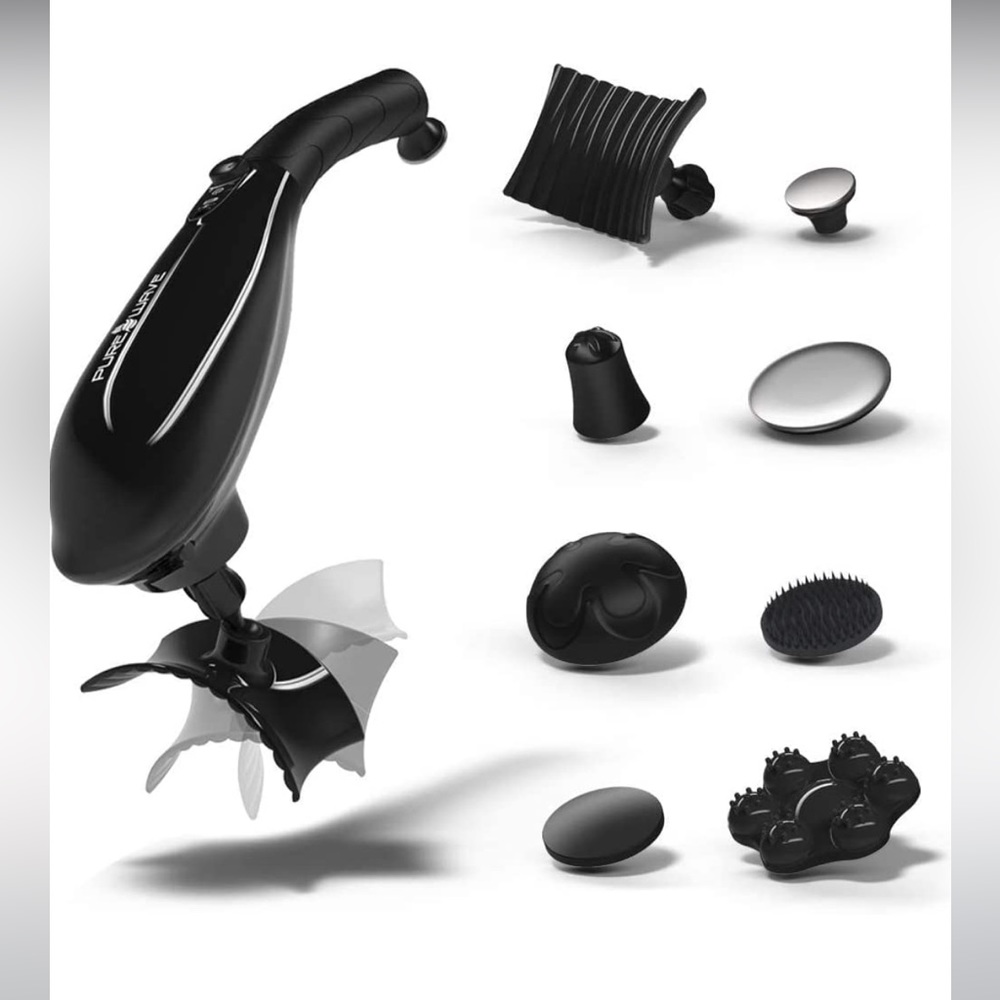 Pure wave 2 in 1 Percussion and Vibration Massager Model CM-07 New without box